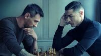 Tampil Satu Frame dalam Iklan Louis Vuitton, Ronaldo dan Messi Main Catur di Atas Sebuah Koper
