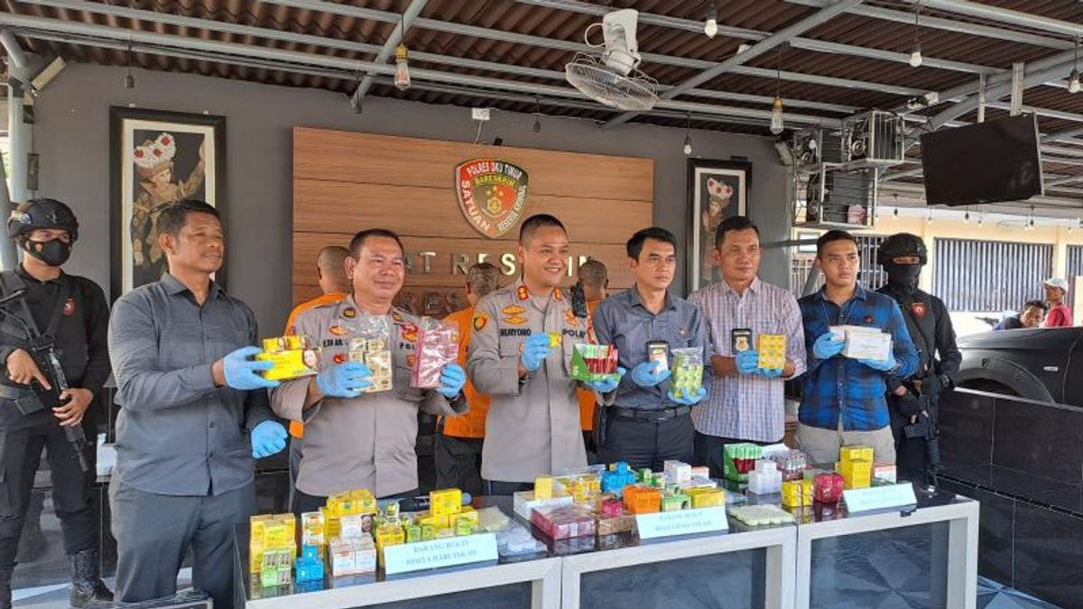 Tangkap 3 Orang, Polres OKU Timur Sita 51 Kosmetik Tanpa Izin BPOM