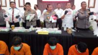 Polda Jatim Gagalkan Peredaran 36 Kg Sabu dan 15 Ribu Pil Ekstasi dari Laos