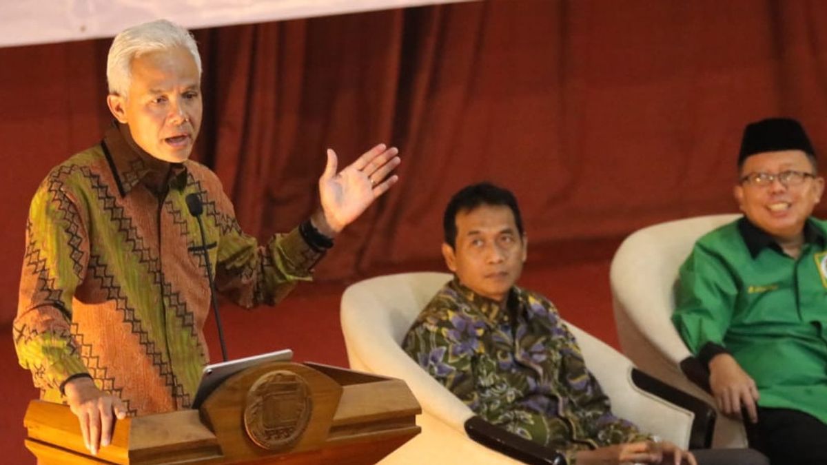 Saat Rapimwil PPP di Jateng, Kader Teriaki 'Ganjar Presiden Rambut Putih'
