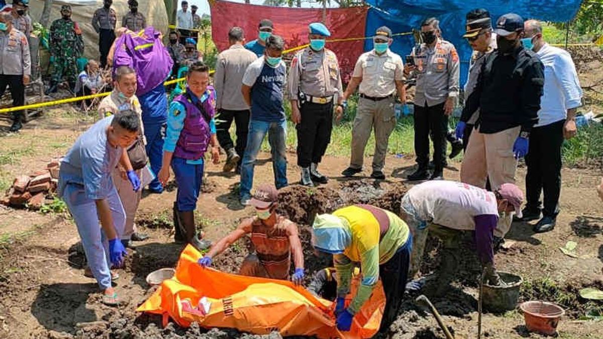 Polres Indramayu Gali Motif Pelaku, Anak Bunuh Ayah Kandung dan Kubur di Pekarangan Rumah