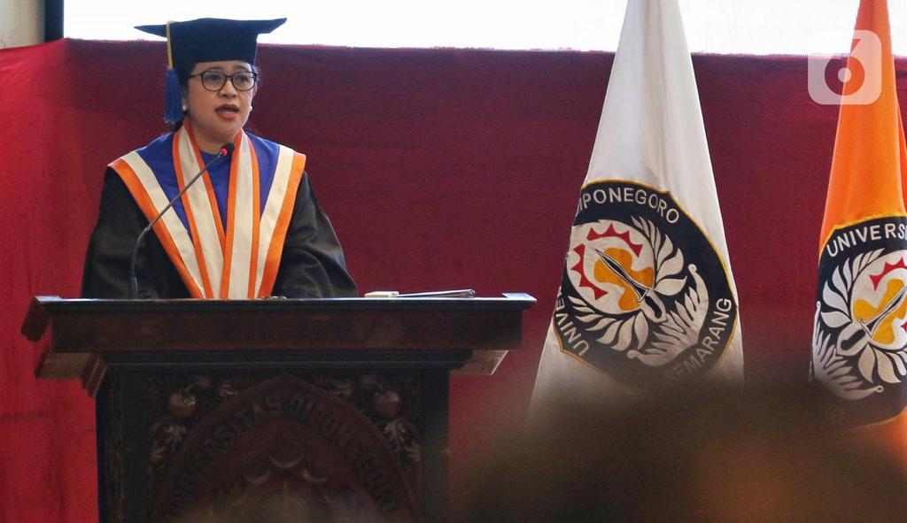 Dikukuhkan Sebagai Doktor Honoris Causa di Korsel, Puan Dedikasikan untuk Perempuan RI