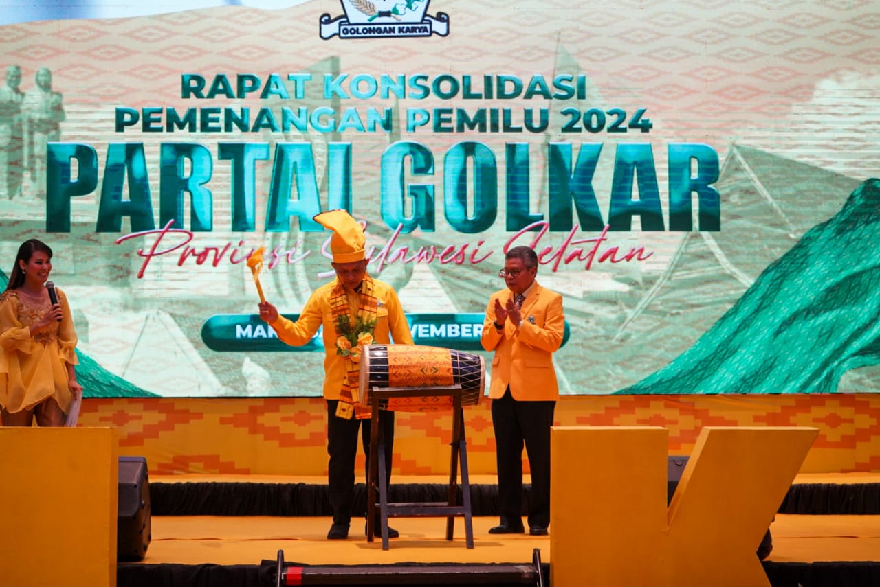 Sekjen Golkar Lodewijk Minta kader Sulsel memenangkan Airlangga dan Taufan Pawe