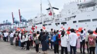 Kapal rumah sakit Peace Ark China tiba di Indonesia