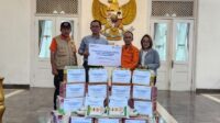 Jamkrindo salurkan bantuan tanggap darurat gempa Cianjur dan Sukabumi
