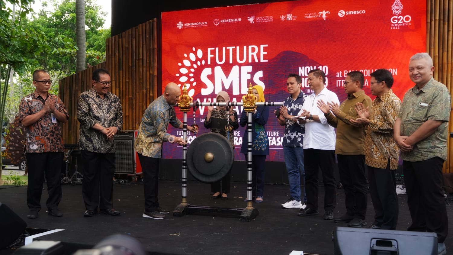 Menkop UKM apresiasi UMKM lokal dalam Future SMEs Village G20