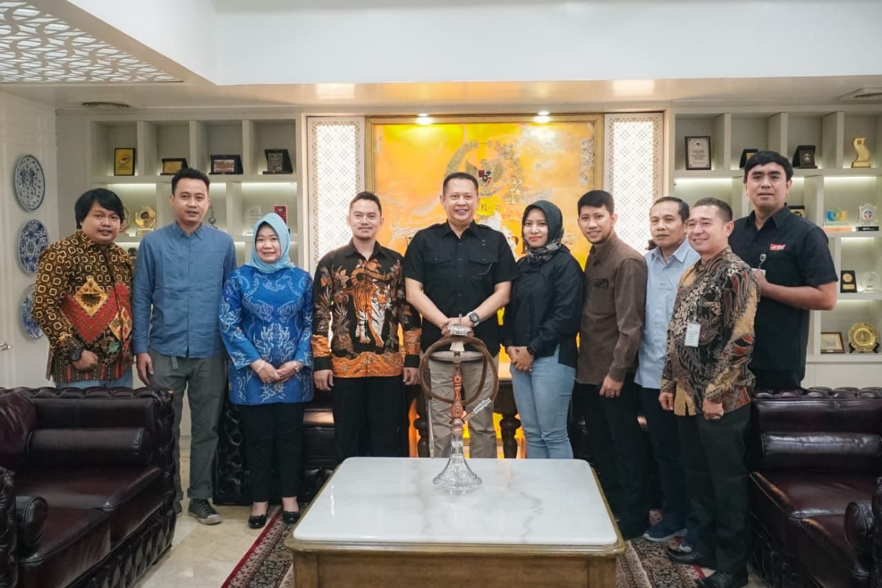 Menerima Pengurus Baru Wartawan Parlemen, Ketua MPR RI Bamsoet Dorong Jurnalis Kaji Urgensi Masuknya Utusan Golongan ke MPR RI