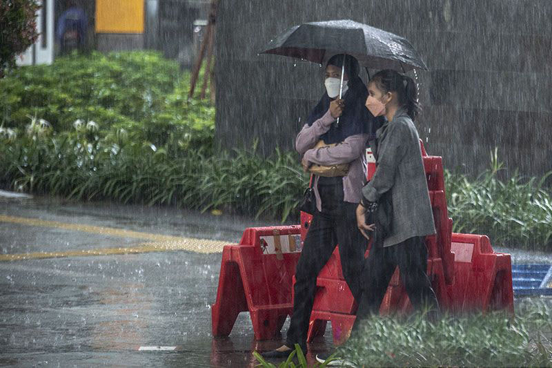 Akhir Pekan, DKI Jakarta Akan Diguyur Hujan Siang dan Malam Hari