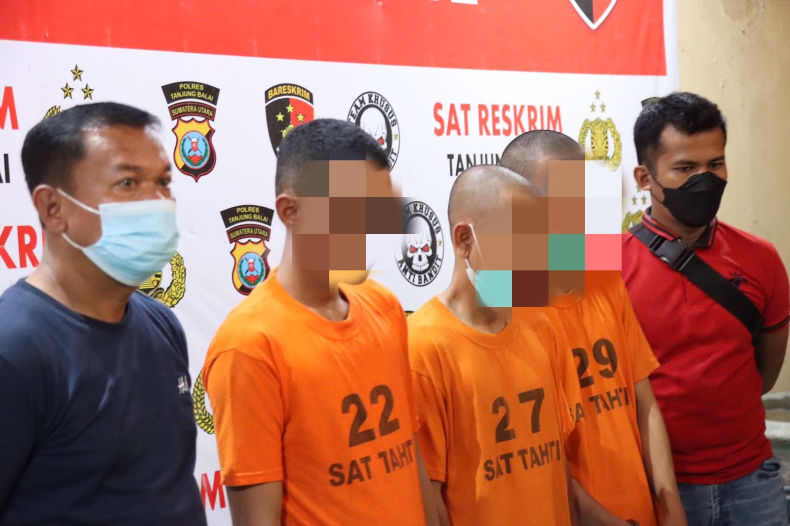 Polres Tanjungbalai Ungkap 4 Kasus Pencabulan Terhadap Anak Dibawah Umur