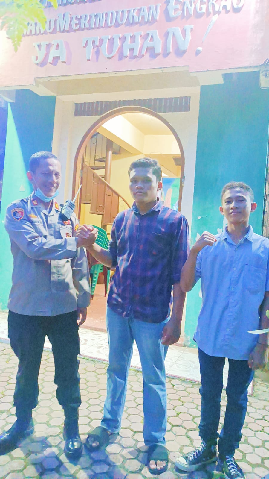 Datangi Rumah Ibadah, Jemput Aspirasi Ala Kapolsek Teluk Nibung Polres Tanjungbalai