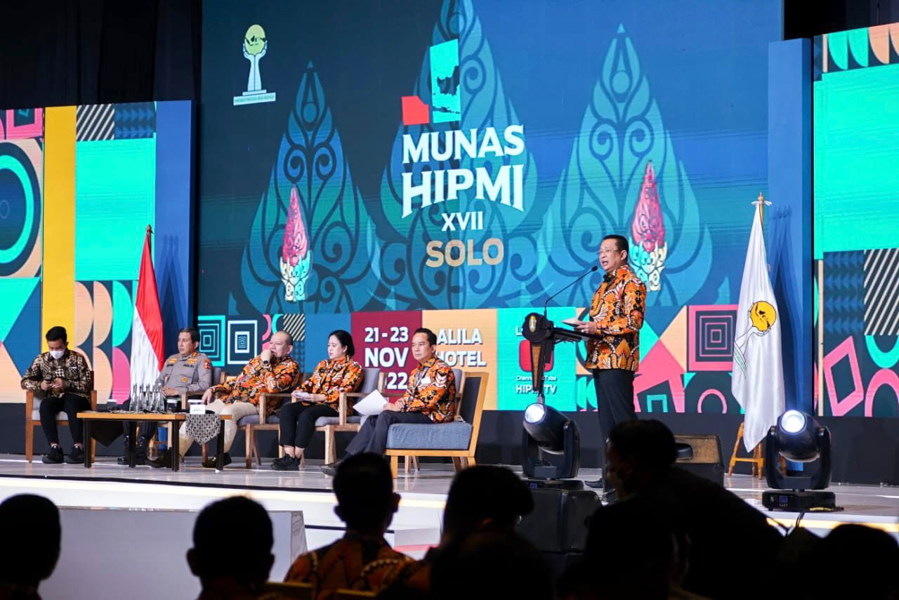Ketua MPR RI Bamsoet Ajak Pengusaha Muda Antisipasi Krisis Global