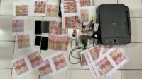 Polisi Tangkap Pembuat Uang Palsu di Bekasi