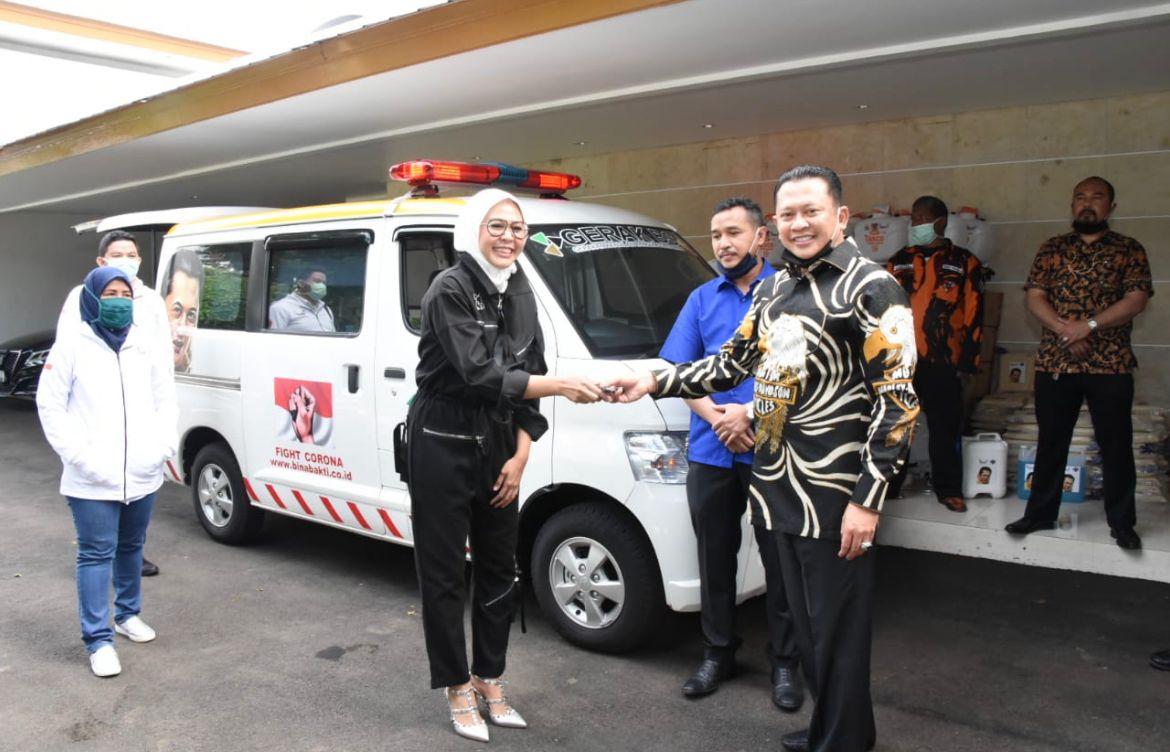 Ketua MPR RI Bamsoet Apresiasi HUT GERAK BS Ke-3 Tahun