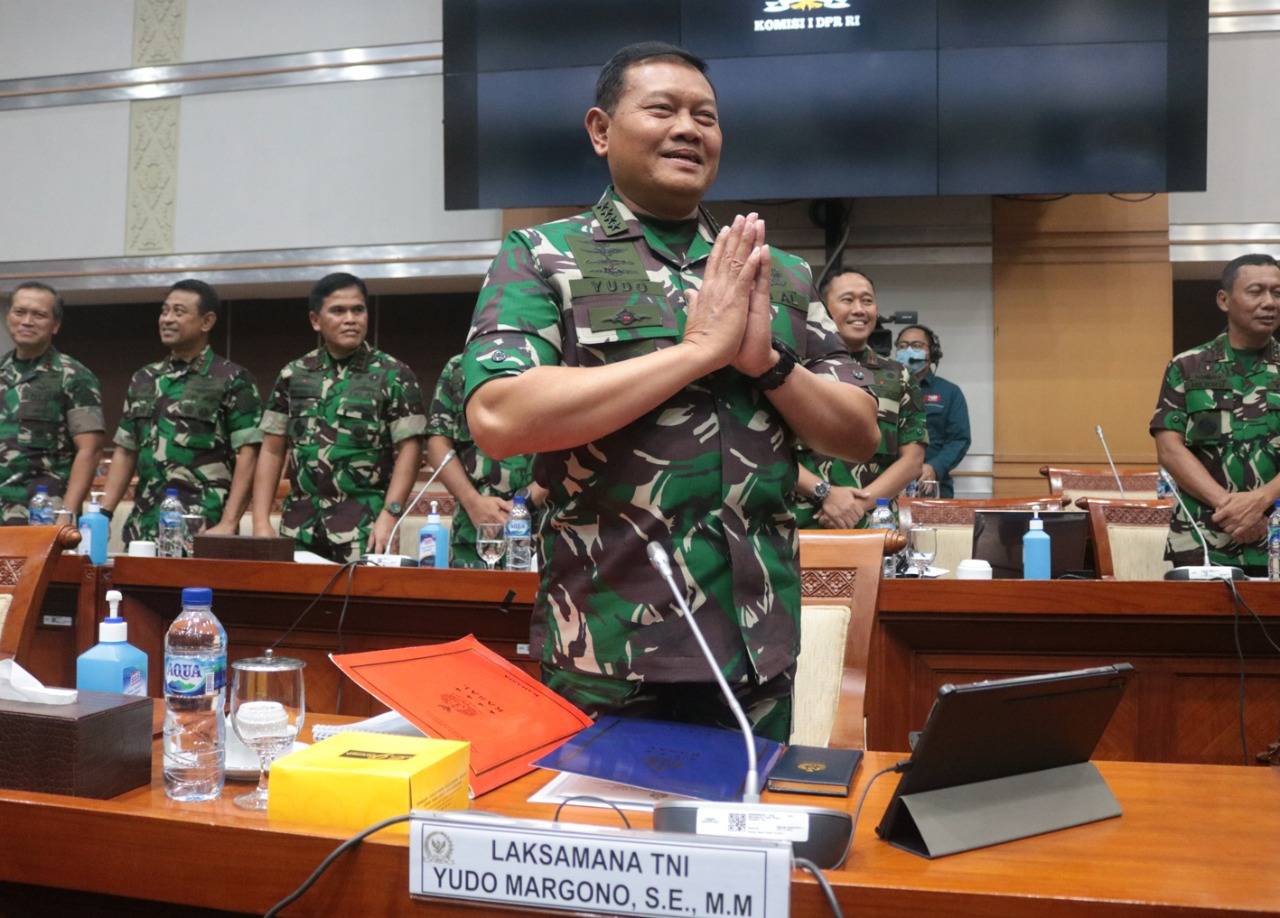 Komisi I DPR RI Setujui Laksamana Yudo Margono Sebagai Calon Panglima TNI