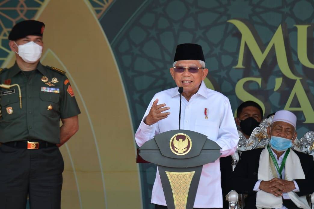 Wapres Ma’ruf Amin Minta Nilai Islam Wasathiyah Terus Dilestarikan