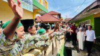 Presiden Jokowi Tinjau Dampak Gempa di Ponpes Darul Falah Cianjur