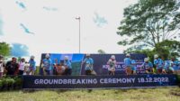 Ground Breaking Kereta Gantung Di Kaki Gunung Rinjani Lombok Tengah NTB Di Mulai