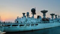 Kapal pelacak antariksa China angkat sauh untuk misi baru