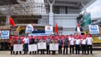 Kedubes China sumbang warga di jalur Kereta Cepat Jakarta-Bandung