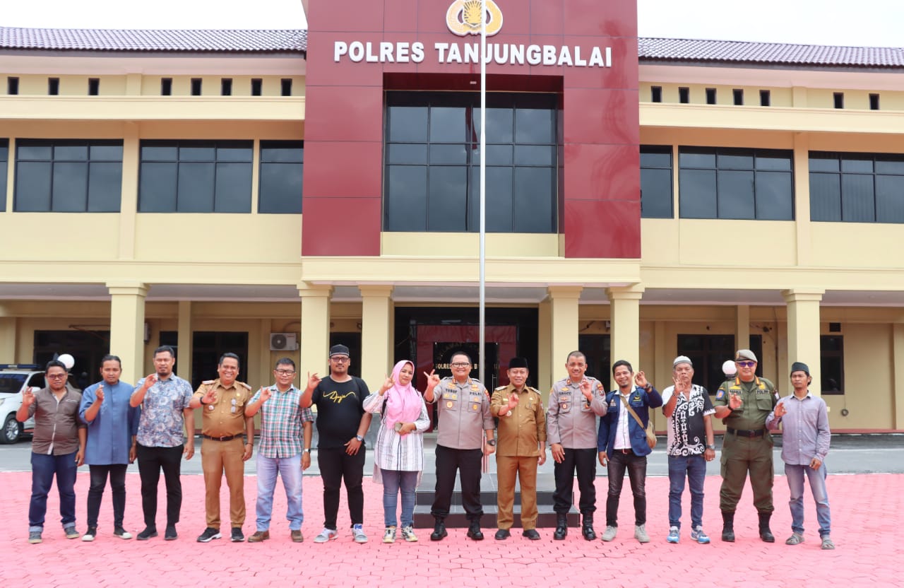 Kapolres Tanjungbalai Terima Audiensi Gerakan Rakyat Melawan Bandar Narkoba