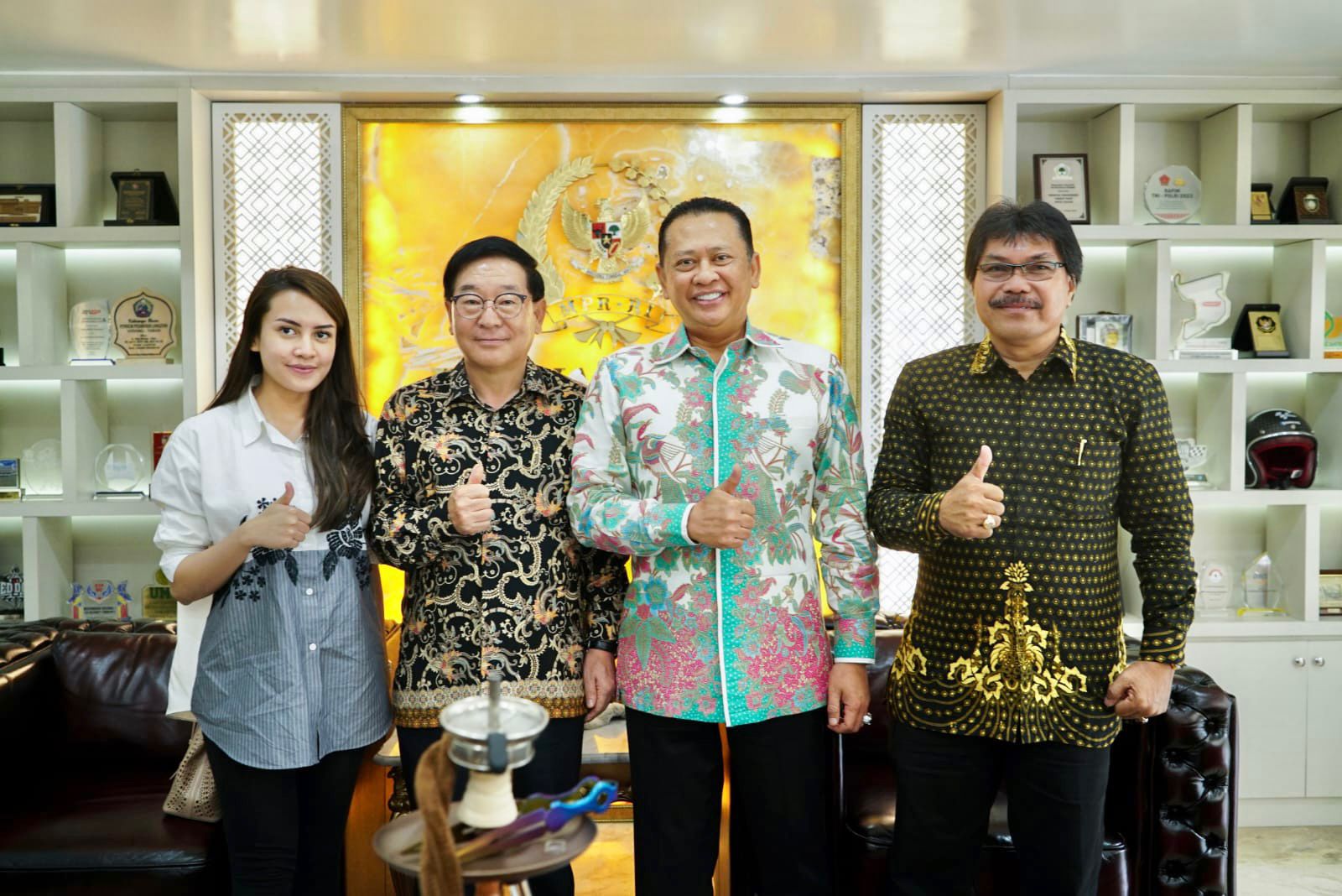Ketua MPR RI Bamsoet Dukung Kerjasama Indonesia-Korea Untuk Pengembangan Kampus UNPERBA