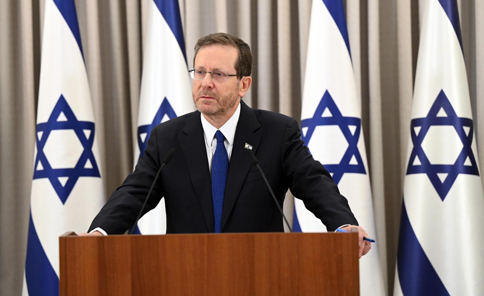 Presiden Israel Isaac Herzog akui situasi negara sedang gawat