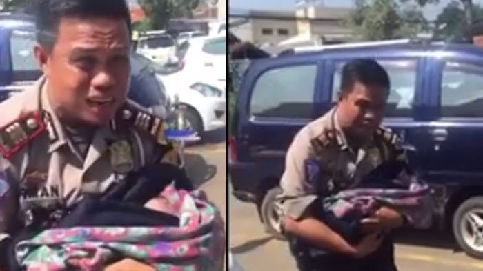 Viral Video Polisi Bantu Ibu Melahirkan di Tol Cipali saat Macet, Begini Kondisi Bayinya Sekarang
