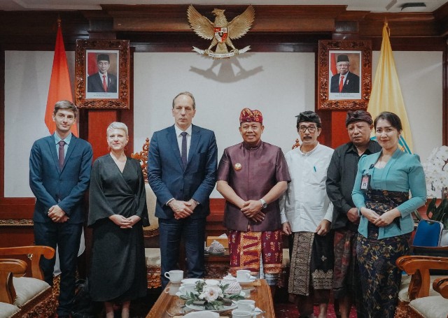 Dubes Prancis membahas kerja sama kultural dengan Bali