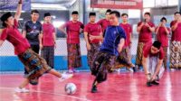 Gibran dan Gus se-Jawa ikuti Futsal Sarungan Bareng Samsul di Cirebon