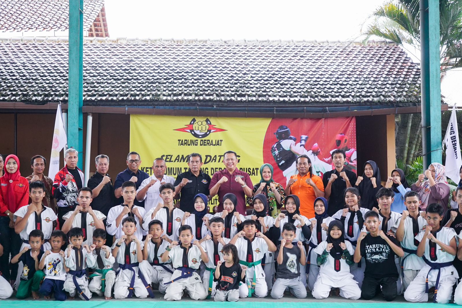 Bertemu Tarung Derajat Banjarnegara, Bamsoet Dorong Peningkatan Prestasi Olahraga Beladiri Tarung Derajat di Pentas Internasional