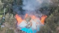 Rumah Dinas DPRD di Intan Jaya Dibakar KKB