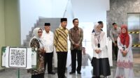 Presiden Jokowi tinjau Masjid Walidah Dahlan yang didesain ramah lingkungan