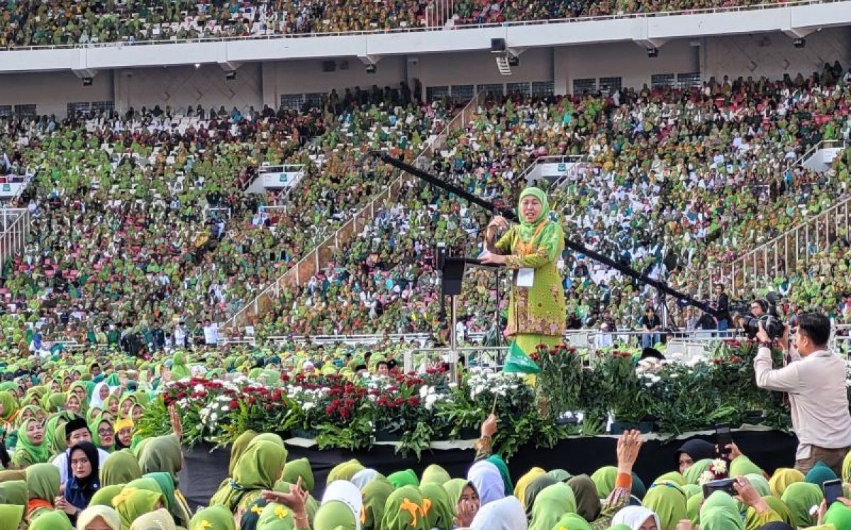 Berperan besar bagi NU, Khofifah ucapkan terima kasih kepada Jokowi