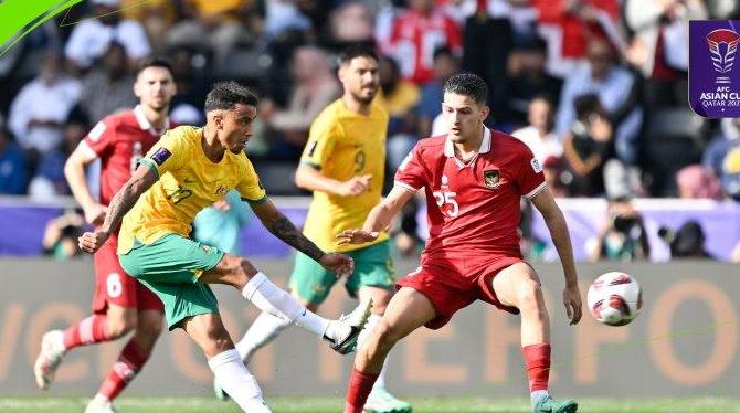 Indonesia vs Australia Berkhir Dengan Skor Tumbang 0-4, Garuda Terbuang Dari Piala Asia