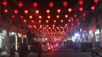 Jelang Imlek, Kota Singkawang Di Hiasi Ribuan Lampion