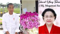 Jokowi Kirim Bunga Angrek untuk Ultah Megawati, PDIP: Nanti Dilaporkan ke Ibu