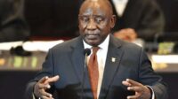 Presiden Afrika Selatan Cyril Ramaphosa