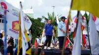 Zulhas dan Prabowo saat kampanye akbar di Semarang