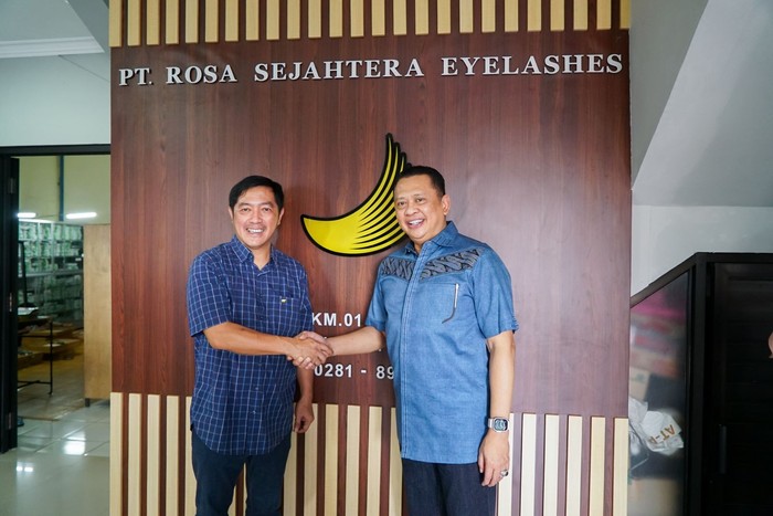 Bamsoet Dukung Bangkitnya Industri Bulu Mata-Rambut Palsu Purbalingga