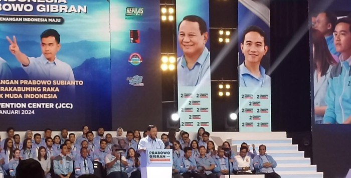 Canda Prabowo di Acara Suara Muda Indonesia: Saya Diperintah Bahlil Datang