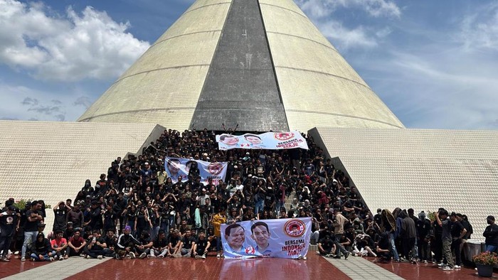 Relawan T4G Yogyakarta Deklarasi Dukung Prabowo-Gibran di Monjali