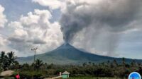 Pagi Ini, Gunung Lewotobi Laki-laki Kembali Erupsi