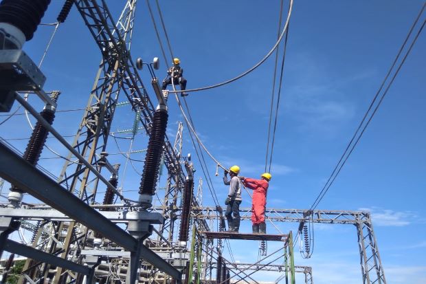 Proyek transmisi listrik jalur kereta Chizhou-Huangshang segera tuntas