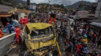 Kronologi Tabrakan Beruntun Truk Boks Vs 8 Kendaraan di Puncak