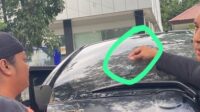 mobil Ketua Tim Garda Prabowo Subianto-Gibran Rakabuming Sulawesi Selatan (Sulsel), Jabal Nur ditembak OTK di Kabupaten Bantaeng, Sulsel Kamis (11/1) sekitar pukul 22.30 Wita