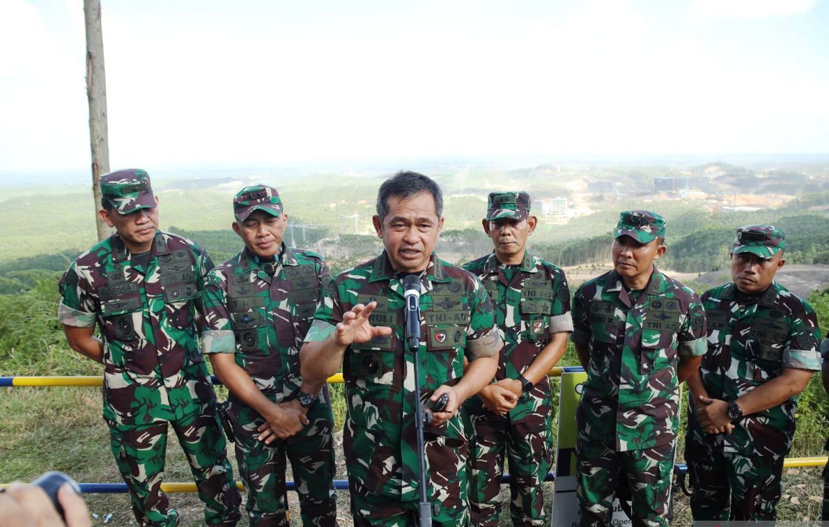 Kasad ungkap rencana menempatkan 18 satuan TNI AD di IKN