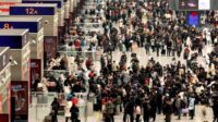 China catat 195 juta perjalanan penumpang saat malam Tahun Baru Imlek China catat 195 juta perjalanan penumpang saat malam Tahun Baru Imlek
