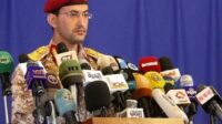 Juru bicara militer Houthi Yahya Sarea