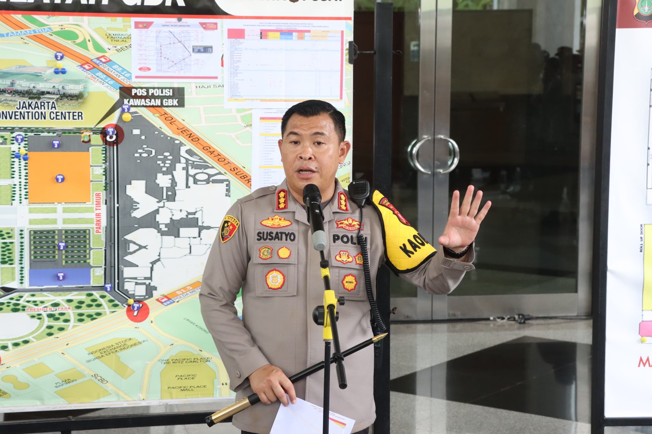 Kapolres Metro Jakarta Pusat, Kombes Pol Susatyo Purnomo Condro
