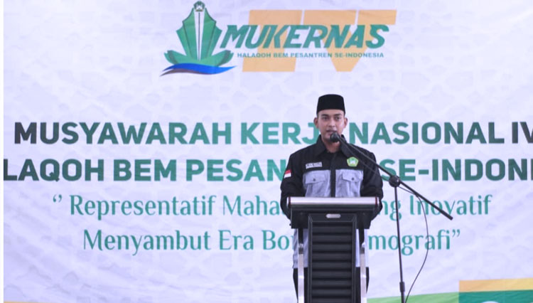 Ketum BEM Pesantren Muhammad Naqib Abdullah